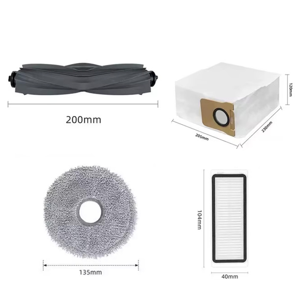 Kefa mopy filtre vrecká na Xiaomi X10 X20 S10+ Dreame S10 Pro L10 Ultra
