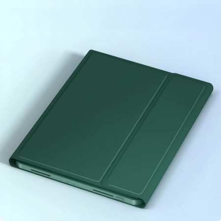 Puzdro s klávesnicou touch na Lenovo Tab 10.1 2025, zelené - ochranné so stojanom