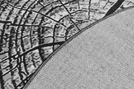 NOVO Strado modern tree trunk carpet for living room grey pattern Grey Trunk 200x200 cm