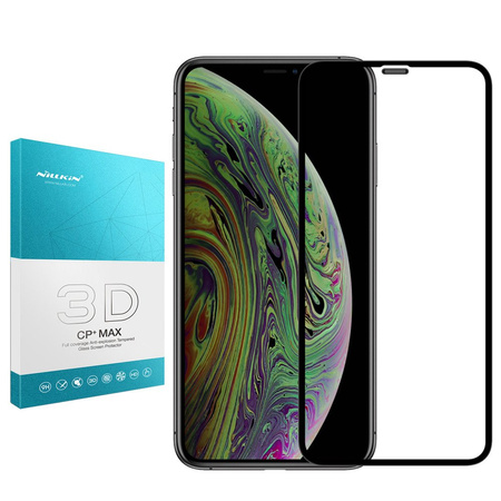 Szkło hartowane Nillkin 3D CP+ MAX do Apple iPhone 11 PRO/ X/ XS (Czarne)