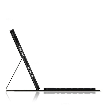 Etui do Lenovo Tab P12 TB-370, czarne - ochronne z podstawką, dostęp do portów i przycisków