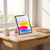 Puzdro otočné Pencil na iPad 10.9 2022 Gen. 10 / 11 2025 A16 Gen. 11 Wake, ružové - ochranné so stojanom