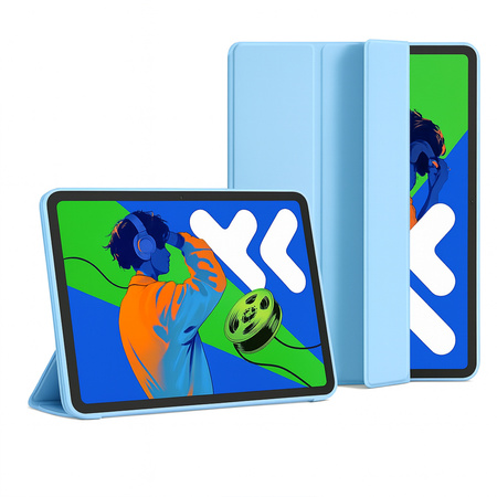 Puzdro Smart na Lenovo Idea Tab Pro / Pro MT 2025, modré - ochranné so stojanom, prístup k portom a tlačidlám