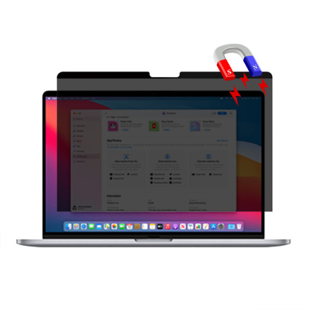 Filtr magnet prywatyzujący MacBook Air 13 M2/M3/M4