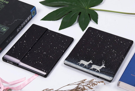 Smart Case Graphic Case for Kindle Oasis 2019 (Snow Deer)