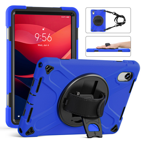 Armored case with strap for Lenovo Tab M11 TB330FU 10.95" (Navy blue)