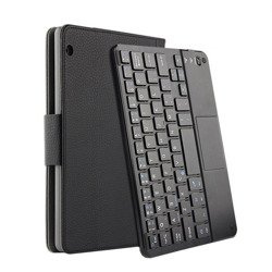 Etui z klawiaturą Bluetooth do Huawei MediaPad T5 10 10.1 touchpad, czarne