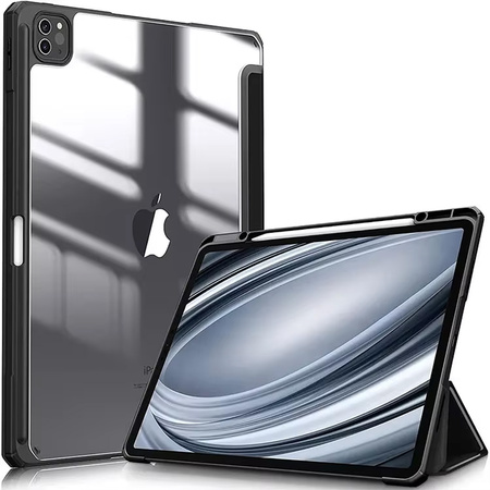 Hard Crystal Case for iPad Pro 11th Gen. 5 2024 (Black)