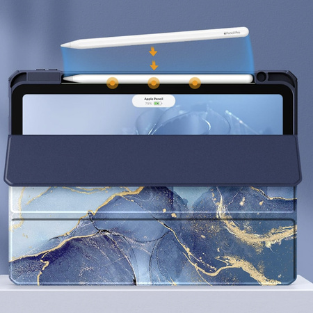 Etui GRAFICZNE do Apple iPad 10.9 2022 Gen 10 / 11 2025 A16 Gen 11 z klapką, morskie