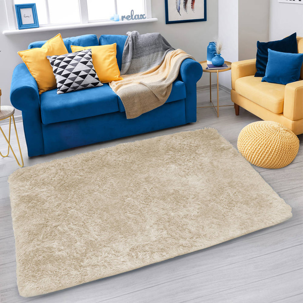 Shaggy Strado carpet 250x300 CreamBeige (Beige)