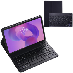 Puzdro s klávesnicou Bluetooth na Lenovo Idea Tab Plus 12.1 / Idea Tab Plus 12.1 2025, čierne - ochranné so stojanom