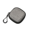 Universal hard case for headphones square (Gray)