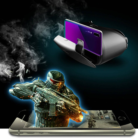 Okulary gogle wirtualna rzeczywistość 3D VR VRG PRO X7 do telefonu max 7"