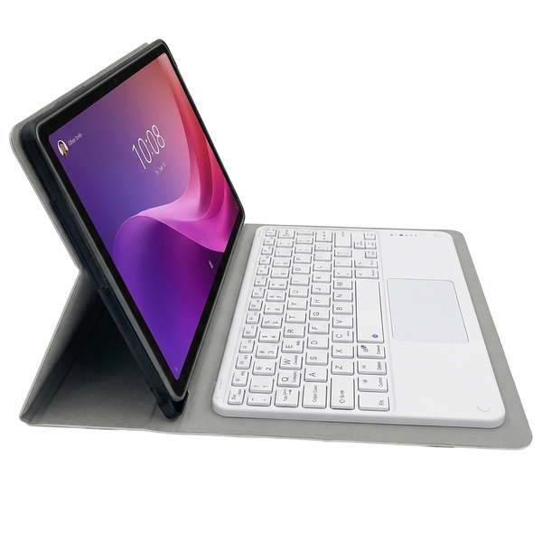 Etui z klawiaturą do Lenovo Tab M11 TB330FU pokrowiec ochronne szare
