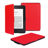 Etui z uchwytem do Kindle Paperwhite 1 2 3, czerwone - ochronne z podstawką, dostęp do portów i przycisków
