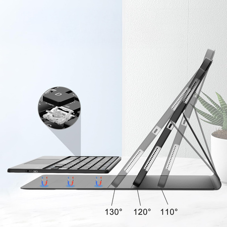 Etui i KLAWIATURA touchpad do Xiaomi Pad 7, Pad 7 PRO 11,2 uchwyt na rysik
