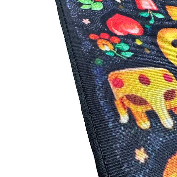 Dywan gamingowy 100x150 dla gracza mata pod fotel antypoślizgowy Emoji 3D