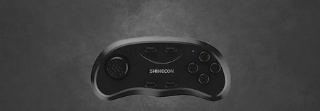 Gamepad pad pilot bezprzewodowy do VR Bluetooth do telefonu Shinecon B01, czarny