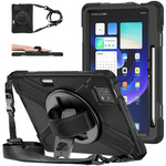 Etui pancerne Armor pasek do Xiaomi Mi Pad 6 / 6 Pro 2023 / 6 Pro, czarne - ochronne z podstawką