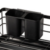 Dish Drainer Rack Black 43x32x14,5 cm