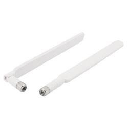 2x Antena wzmacniająca sygnał do routera Lte Huawei B593 E5186 B525, biały