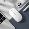 Myš Bezdrôtová myš počítačová Bluetooth 2.4G Senzor Optický, žltá