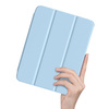 Hard Crystal case with stylus holder for Apple iPad 10.9 10 GEN 2022 / iPad 11 A16 11GEN 2025 - Blue