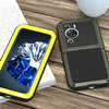 Etui Pancerne Love Mei do Huawei P60 / Huawei P60 Pro, czarne - ochronne z podstawką, dostęp do portów i przycisków