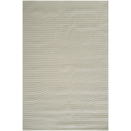 Dywan 140x200 do salonu pętelkowy duży japandi nowoczesny ciężki gruby POLO, szary