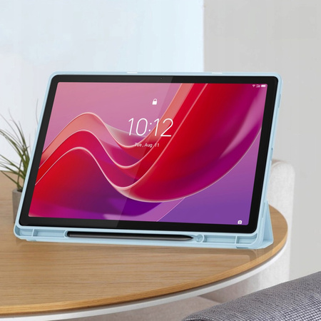 Etui Crystal case do Lenovo Tab M11 10.95 11 / 11 TB330, niebieskie - ochronne z podstawką
