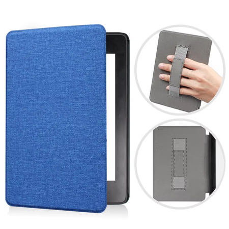 Handle Kindle Paperwhite 6/ Colorsoft/ Signature Edition case - Blue