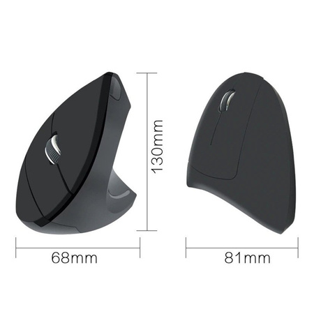 Ergonomic Computer Mouse - Cliry 2018 - Black
