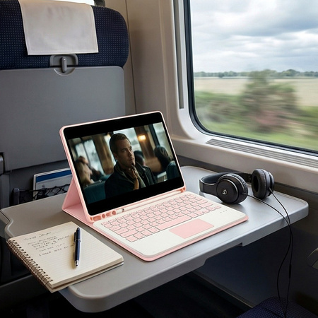 Etui i KLAWIATURA touchpad do iPad Air 11 M3 2025, Air 11 M2 2024 GEN 7, 6