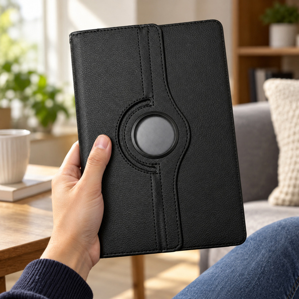Etui obrotowe do Lenovo Idea Tab Plus 12.1 2025 TB361FU TB361ZU - czarne