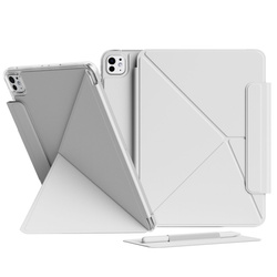 Etui ORIGAMI do Apple iPad Air 11 M3 2025/ Air 11 M2 2024 GEN 7 6 podstawka, białe