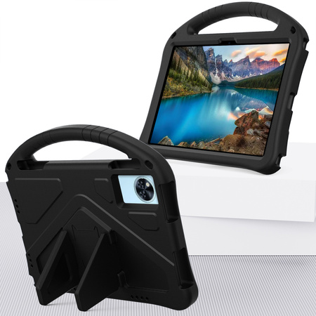 Puzdro FunColor na Lenovo Idea Tab 11, čierne - ochranné so stojanom, prístup k portom a tlačidlám