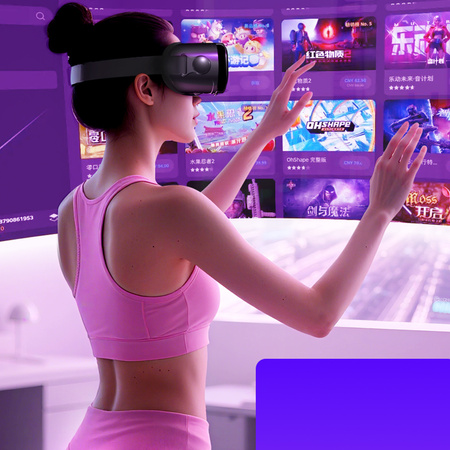 Okuliare VR na telefón Vrg Q8 Virtuálna Realita 3D Okuliare Gry Filmy