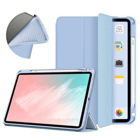 Etui SMART PENCIL do APPLE IPAD 10.9" 10 GEN 2022 IPAD 11" A16 11 GEN 2025, niebieskie