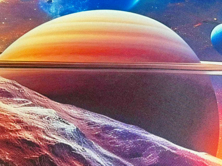 3D gaming carpet Strado Cosmos 140x200 cm planets stars galaxies