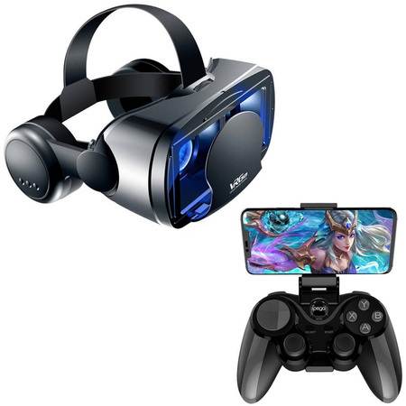 Zestaw Okulary goglr 3D VR VRG PRO PLUS + Gamepad Ipega PG-9128